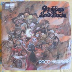 Discos de vinilo: PACO HERRERA - OMBLIGO DE ANDALUCIA (SINGLE PROMO ESPAÑOL, BELTER 1980). Lote 363221765