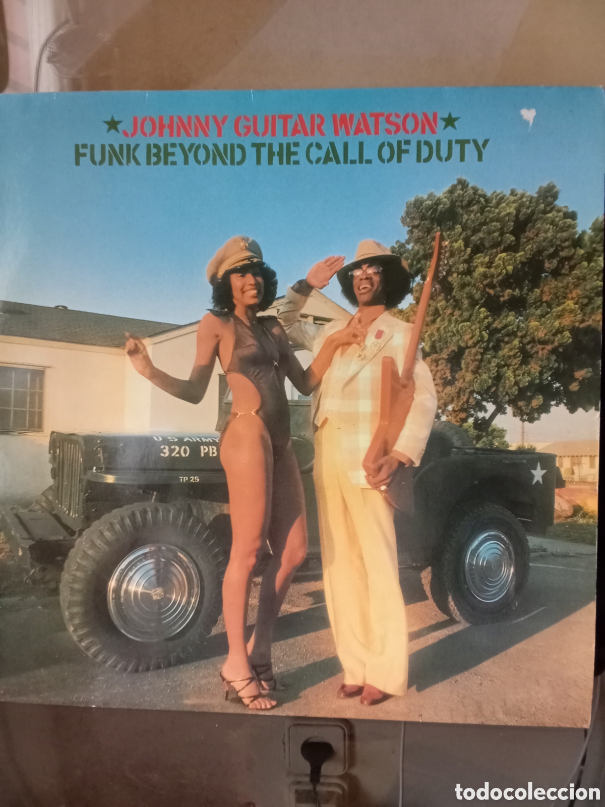 Discos de vinilo: JOHNNY GUITAR WATSON. 1977 copia Germany - Foto 1