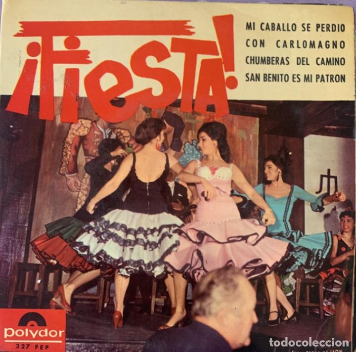 Discos de vinilo: Fiesta Mi caballo se perdi&oacute; Con Calomagno - Foto 1