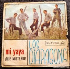 Dischi in vinile: DIAPASONS 7” SPAIN 1966 GRUPO VALENCIANO AÑOS 60- MI YAYA // QUE MISTERIO! (VERS THE PUSSYFOOT). Lote 363234680