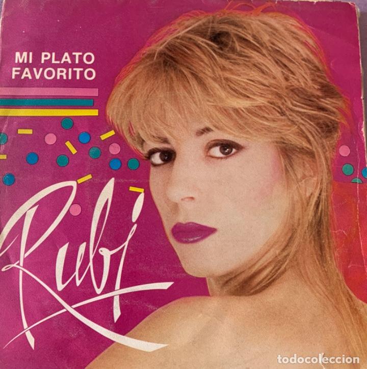 Discos de vinilo: Rubi Mi Plato favorito - Foto 1