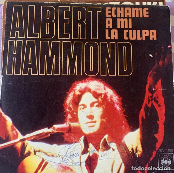 Discos de vinilo: Albert Hammond &Eacute;chame a mi La culpa - Foto 1