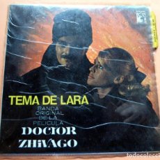 Discos de vinilo: DISCOS SINGLE - TEMA DE LARA - BANDA ORIGINAL PELICULA DOCTOR ZHIVAGO - M-G-M- 63.537- AÑO 1966. Lote 363235765