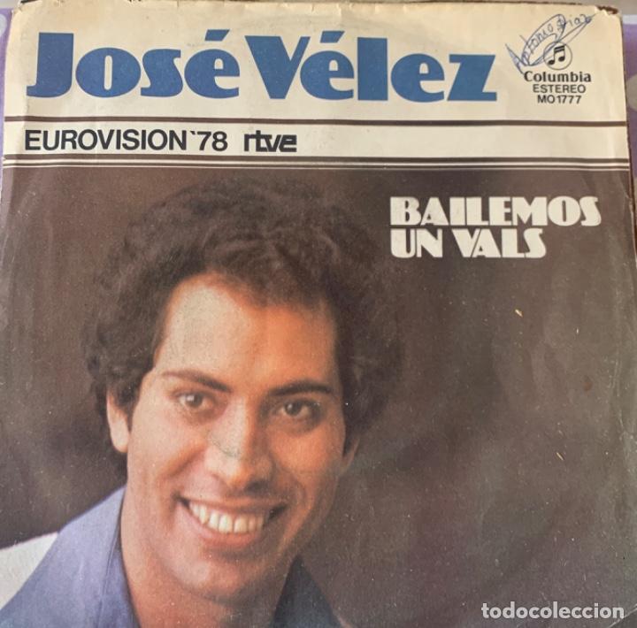 Discos de vinilo: Jose V&eacute;lez Bailemos un Vals - Foto 1