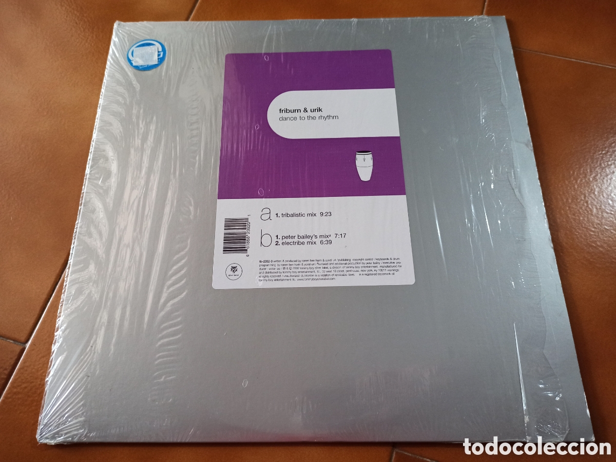 Discos de vinilo: Friburn & Urik - Dance to the Rhythm - Foto 1