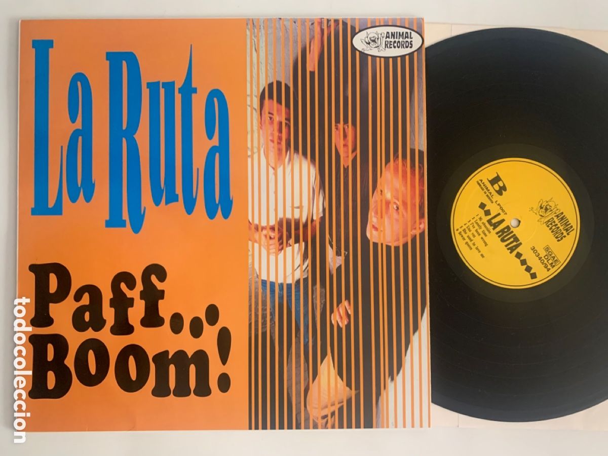 Discos de vinilo: lp La Ruta Paff... Boom! de 1995 - Foto 1