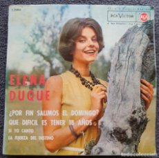 Discos de vinilo: ELENA DUQUE - EP SPAIN 1964 - CHICA YE-YE ESPAÑOLA - VERS SYLVIE VARTAN, GIANNI MORANDI RITA PAVONE,. Lote 363243190