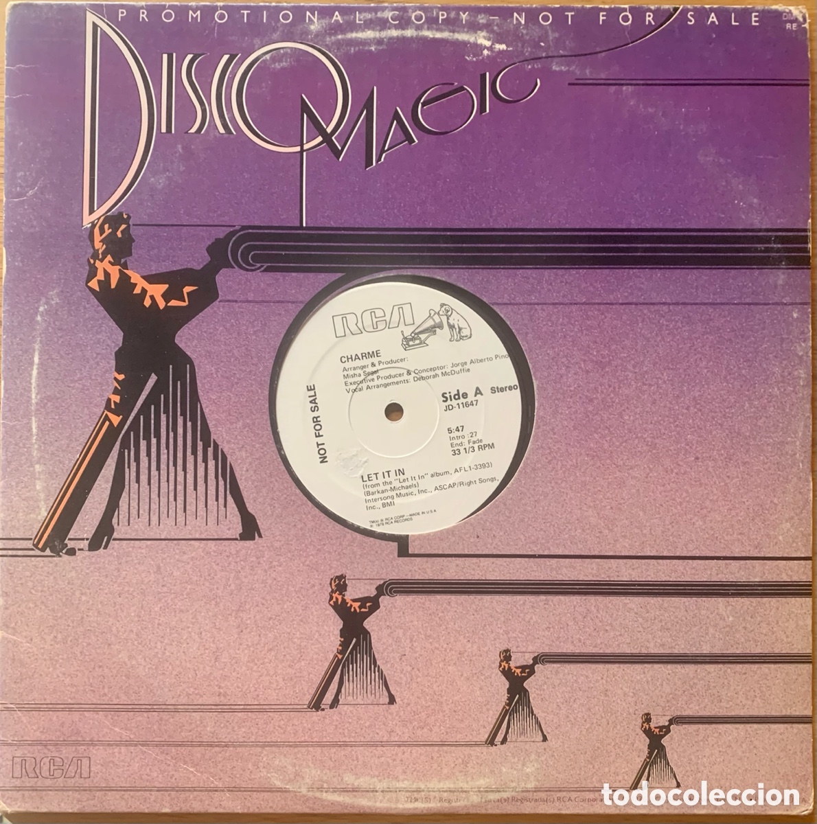 Discos de vinilo: CHARME Let it in - Foto 1