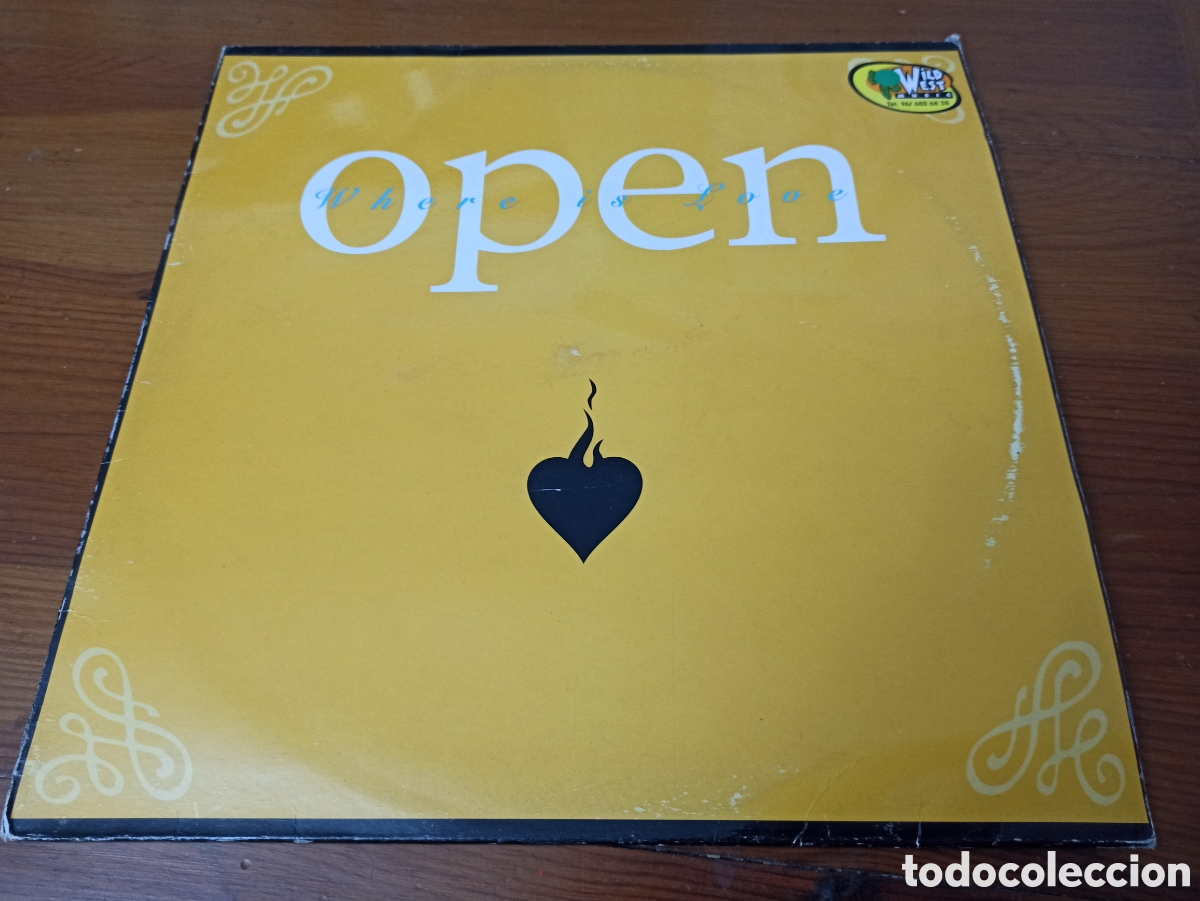 Discos de vinilo: Open - Where Is Love - Foto 1