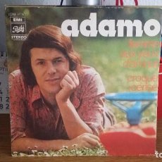Discos de vinilo: DSG - ADAMO - FEMME AUX YEUX D'AMOUR / CROQUE-CERISE - DISCO SINGLE AÑO 1972 - MADE IN FRANCE. Lote 363271260