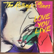 Discos de vinilo: THE ROLLING STONES - LOVE YOU LIVE / DOBLE LP DE 1987 RF-14075. Lote 363275160