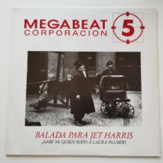 Disques de vinyle: MEGABEAT 5 – BALADA PARA JET HARRIS. MINI LP. MEGABEAT RECORDS. Lote 363281410