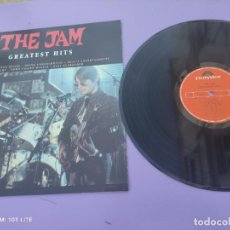 Discos de vinilo: GENIAL LP.THE JAM - GREATEST HITS POLYDOR - 1991 - PAUL WELLER - 1991 - POLYDOR 849 554.SPAIN. Lote 363288035