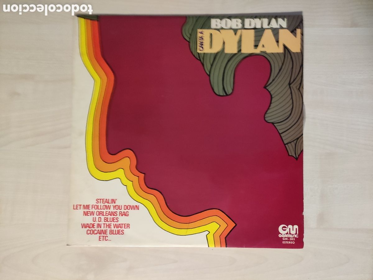 Discos de vinilo: Bob Dylan &ndash; Canta A Dylan - Gramusic 1975 - Foto 1