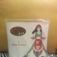 Discos de vinilo: COLA BOY ‎– 7 WAYS TO LOVE. Lote 363293455