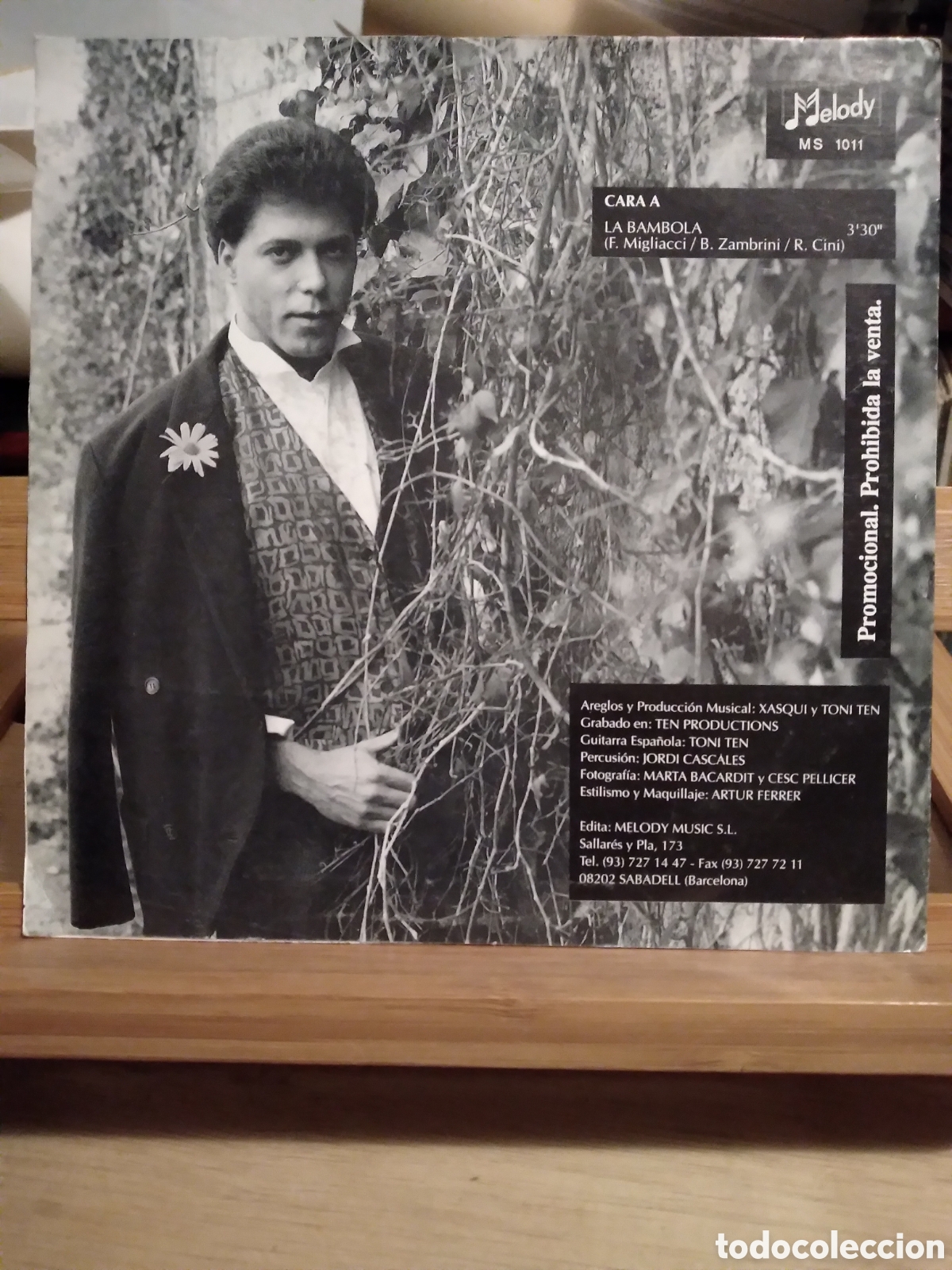 Discos de vinilo: FELIPE ALBERTO-POLEN DE AMOR-SINGLE VINILO- - Foto 2