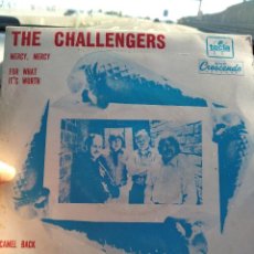 Discos de vinilo: EP MUY RARO 1967 THE CHALLENGERS MERCY MERCY BUEN ESTADO. Lote 363301055