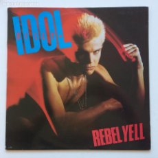 Discos de vinilo: BILLY IDOL ‎– REBEL YELL , SCANDINAVIA 1983 CHRYSALIS. Lote 363301910