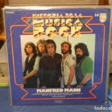Discos de vinilo: EXPRO LP HISTORIA DE LA MUSICA ROCK ORBIS 16 MANFRED MANN MUY BUEN ESTADO. Lote 363307575