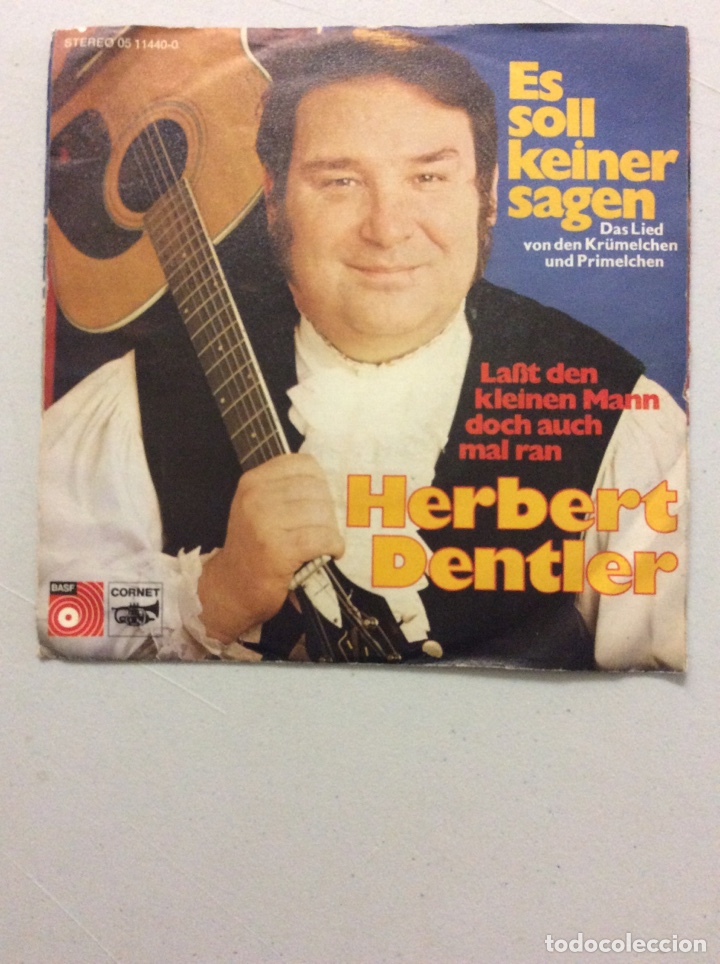 Discos de vinilo: Herbert Dentler. Es soll keiner sagen. - Foto 1