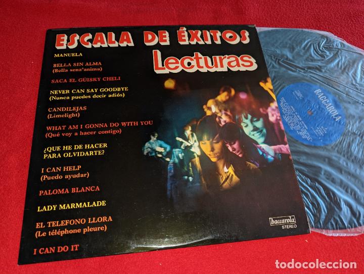 Discos de vinilo: ESCALA DE EXITOS Lecturas LP 1975 Baccarola LUIS COBOS - Foto 1