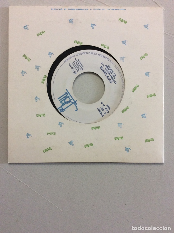 Discos de vinilo: Tots Sants. Ca de bou. Leyenda negra. - Foto 2