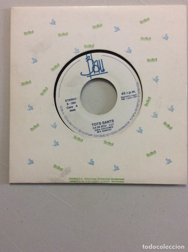 Discos de vinilo: Tots Sants. Ca de bou. Leyenda negra. - Foto 1