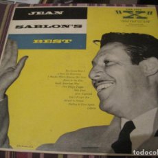 Discos de vinilo: LP JEAN SABLON BEST X 1021 USA 1955