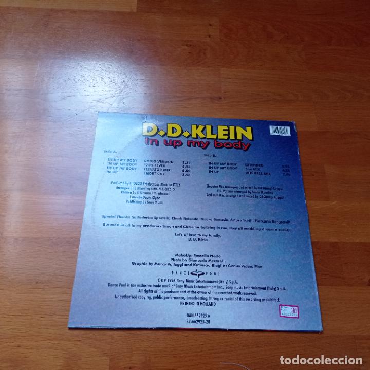 Discos de vinilo: D.D.Klein-in Up my body.maxi - Foto 2