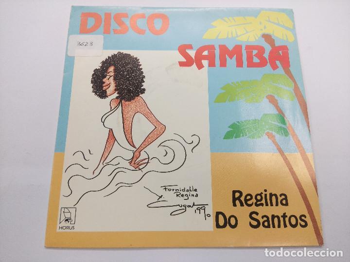 Discos de vinilo: REGINA DO SANTOS/DISCO SAMBA/SINGLE. - Foto 1