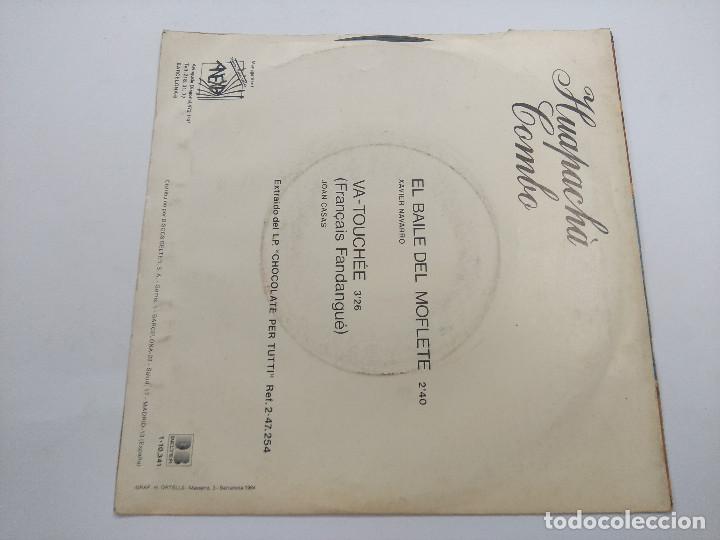 Discos de vinilo: HUAPACHA COMBO/EL BAILE DEL MOFLETE/SINGLE. - Foto 3