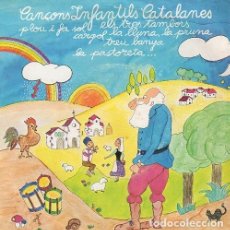Discos de vinilo: CORAL QUITXALLA - CANÇONÇ INFANTILS CATALANES - TEMAS- COLECCIO PAM I PIPA - LP 1977 - EN CATALÁ. Lote 363493085