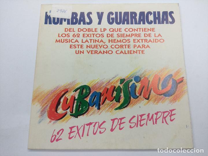 Discos de vinilo: RUMBAS Y GUARACHAS/CUBANISIMO/SINGLE. - Foto 1