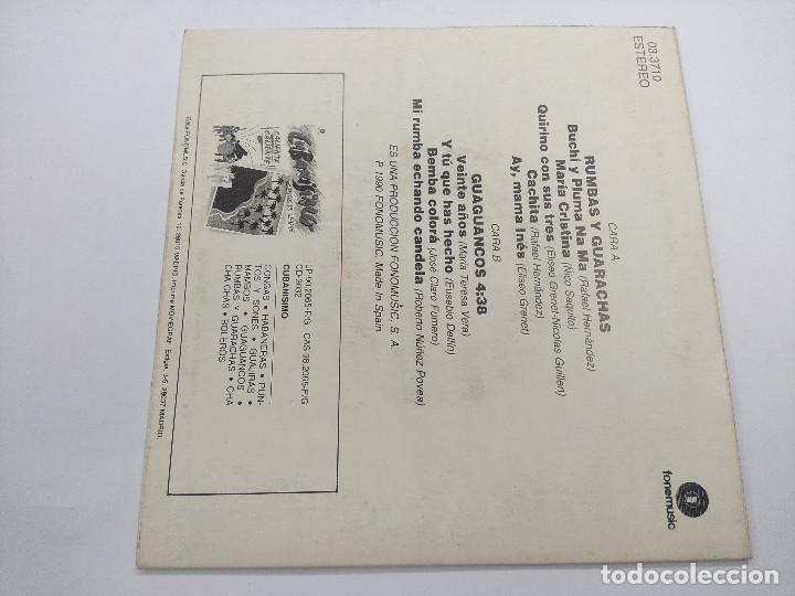 Discos de vinilo: RUMBAS Y GUARACHAS/CUBANISIMO/SINGLE. - Foto 3