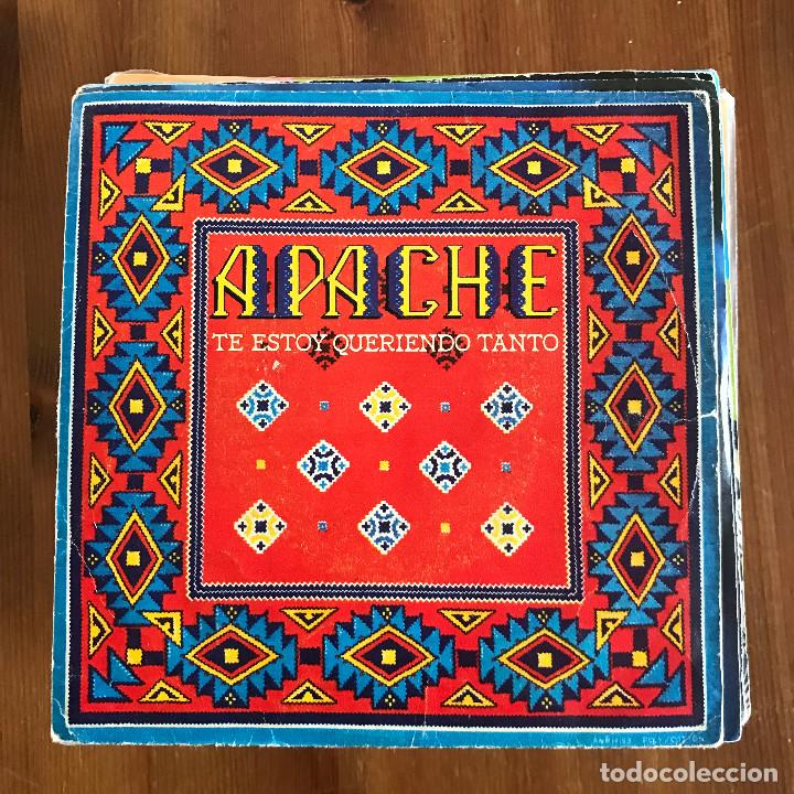 Discos de vinilo: APACHE - TE ESTOY QUERIENDO TANTO - 7&rdquo; SINGLE EPIC 1980 - Foto 1