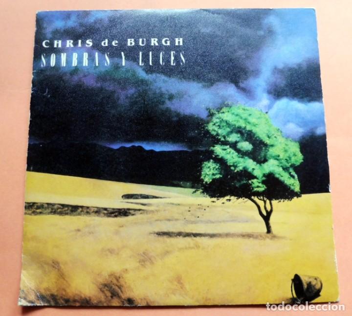 Discos de vinil: DISCO SINGLE - CHRIS DE BURGR - SOMBRAS Y LUCES - AM 7691 - 1980