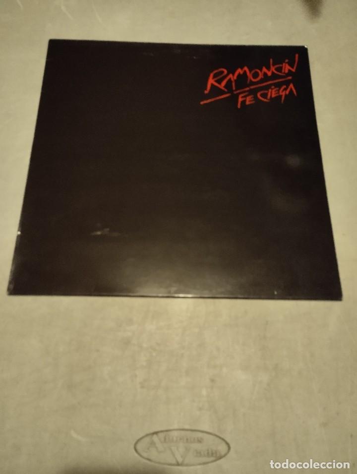 Discos de vinilo: Ramonc&iacute;n LP Fe Ciega Esp.1988 insert letras - Foto 1