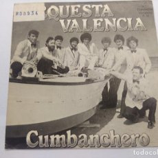 Discos de vinilo: ORQUESTA VALENCIA/CUMBANCHERO/SINGLE PROMOCIONAL.. Lote 363528745