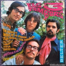 Discos de vinilo: ELS 3 TAMBORS - EP SPAIN 1968 POP EN CATALÀ - BELTER 51875 - TRES TAMBORS. Lote 363532655