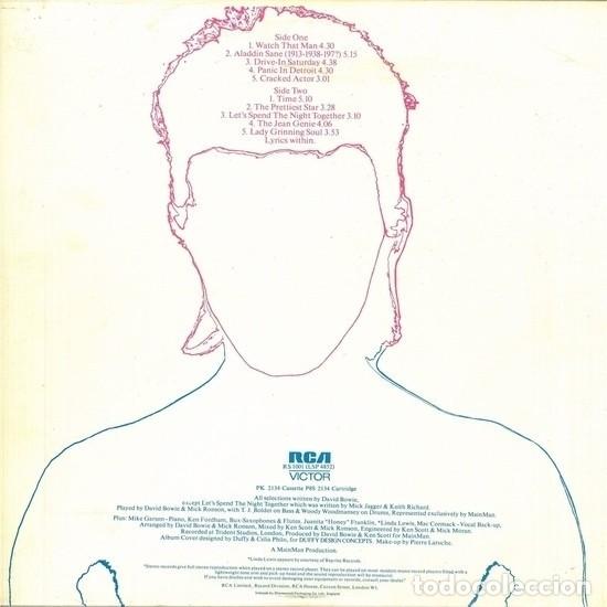 Discos de vinilo: David Bowie &ndash; Aladdin Sane GATEFOLD LP - Foto 2