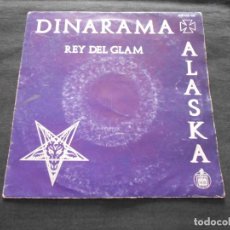 Discos de vinilo: ALASKA DINARAMA // REY DEL GLAM + 1. Lote 363555930