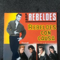 Discos de vinilo: LOS REBELDES - REBELDES SIN CAUSA - LP VINILO - EPIC / CBS - 1985 - ¡BUEN ESTADO!. Lote 363564015
