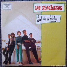 Discos de vinilo: FLECHAZOS - 7” SPAIN 1988 - SURF DE LA BOTELLA // CALLEJEANDO - MOD - SOUL - EDICIÓN PROMO. Lote 363564380