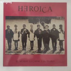 Discos de vinilo: HEROICA – EL MUNDO, LA CARNE Y EL DIABLO - EXTRAVAGANZA – 1988 - 5011/1