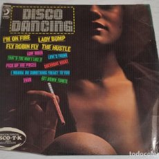 Discos de vinilo: L.P.: DISCO DANCING - THAT'S THE WAY I LIKE IT / PICK UP THE PIECES / I'M ON FIRE / SATURDAY NIGHT /. Lote 363570160