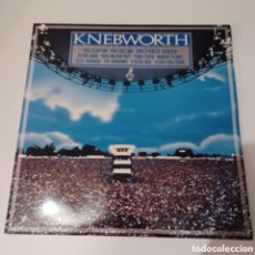 Discos de vinilo: VINILO LP DOBLE LIVE KNEBWORTH 1990 PINK FLOYD,DIRE STRAITS,STATUS QUO,ELTON JOHN POLYDOR ESPAÑA. Lote 363573115