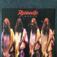 Discos de vinilo: ROSENDO - DIRECTO - DOBLE LP VINILO - TWINS - 1989 - ¡BUEN ESTADO!. Lote 363574360