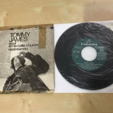 Discos de vinilo: TOMMY JAMES - SOUL EN LA CALLE 7” SINGLE VINILO 1971 SPAIN PROMO (NUNCA ANTES VISTO!). Lote 363584485