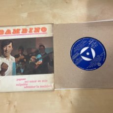 Discos de vinilo: BAMBINO - PAYASO +3 EP 7” SINGLE VINILO 1967 SPAIN PROMO (NUNCA ANTES VISTO!). Lote 363585650