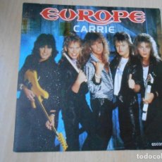 Discos de vinilo: EUROPE, SG, CARRIE, AÑO, 1987, EPIC - EPC 650354-7 PROMOCIONAL. Lote 363593230